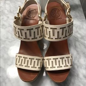 Tori Burch White Wedges